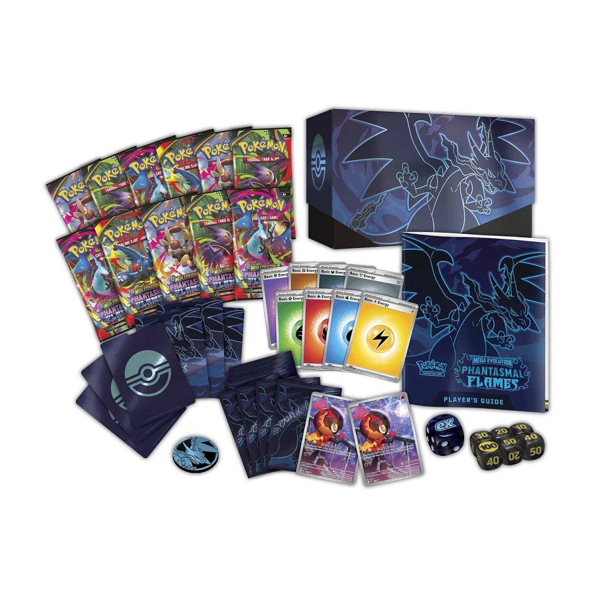 Mega Evolution-Phantasmal Flames Pokémon Center Elite Trainer Box