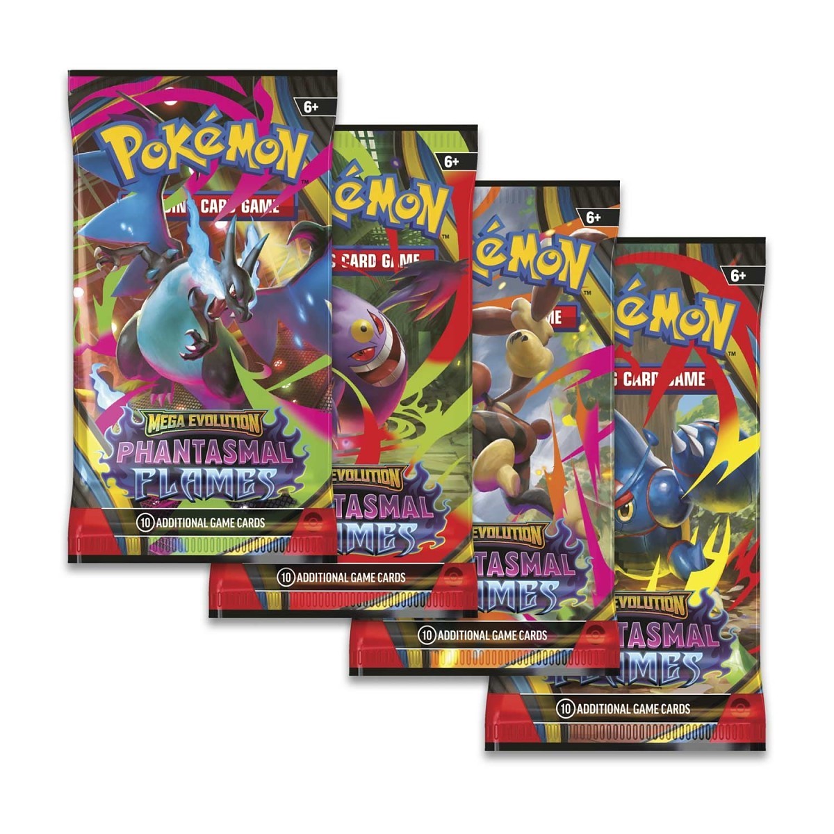 Mega Evolution-Phantasmal Flames Booster Display Box (36 Packs)