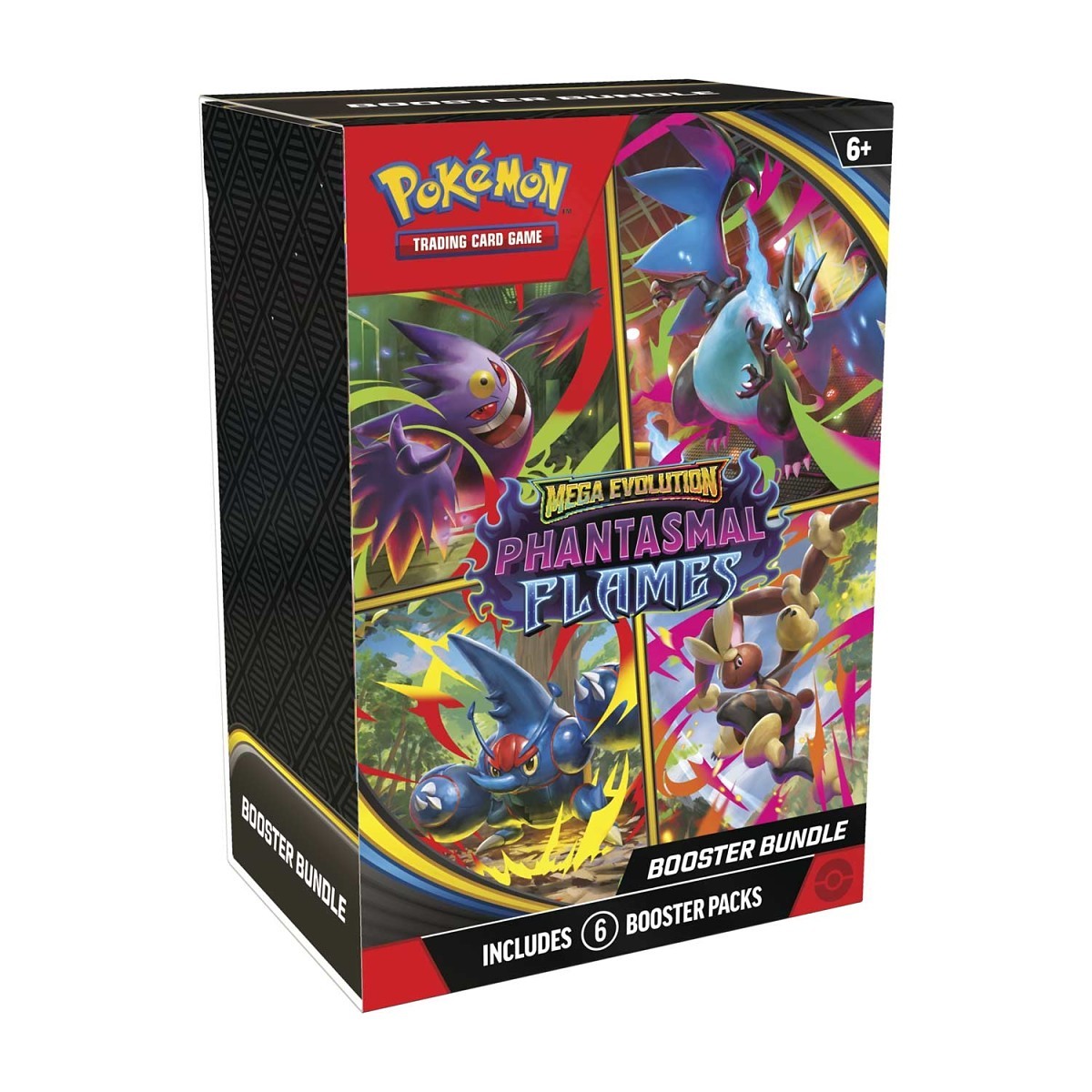 Mega Evolution-Phantasmal Flames Booster Bundle (6 Packs)